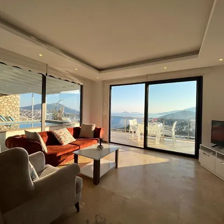 With Sea View And Jacuzzi For 4 People In Kas, Kalkan - Awz 120 Kaş