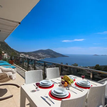 With Sea View And Jacuzzi For 4 People In Kas, Kalkan - Awz 120 Villa