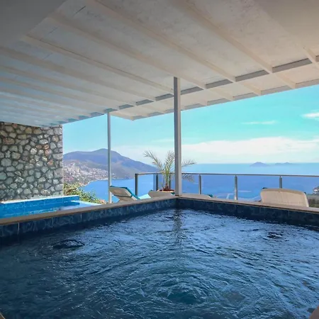 With Sea View And Jacuzzi For 4 People In Kas, Kalkan - Awz 120 Βίλα *