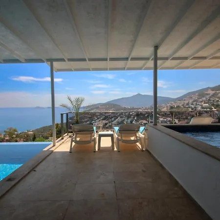 Βίλα With Sea View And Jacuzzi For 4 People In Kas, Kalkan - Awz 120