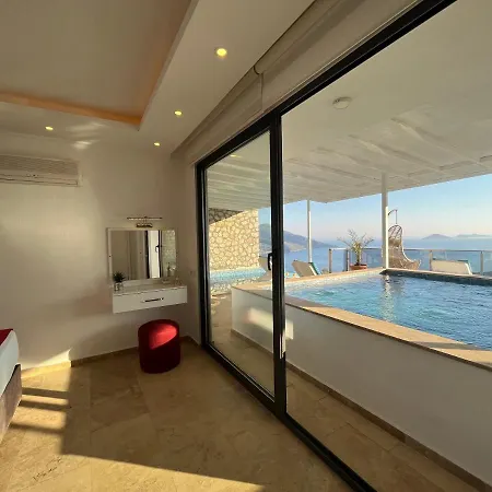 With Sea View And Jacuzzi For 4 People In Kas, Kalkan - Awz 120 Kas