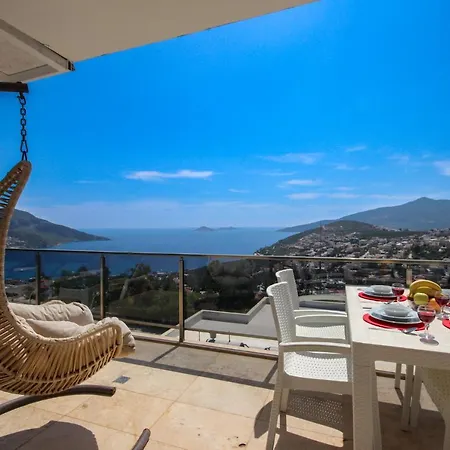 With Sea View And Jacuzzi For 4 People In Kas, Kalkan - Awz 120 Villa Kas