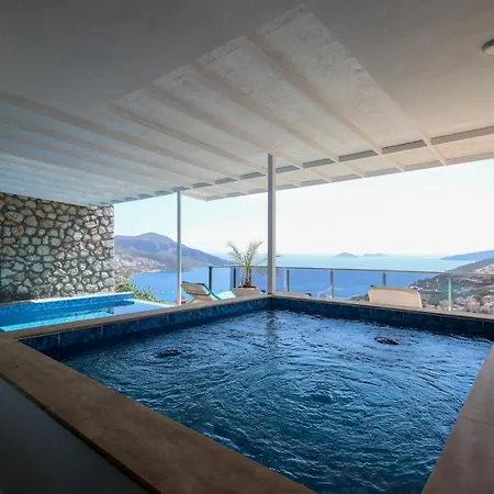 Villa With Sea View And Jacuzzi For 4 People In Kas, Kalkan - Awz 120 Kas